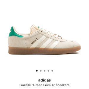 Adidas Gazelle Green Gum Sneakers